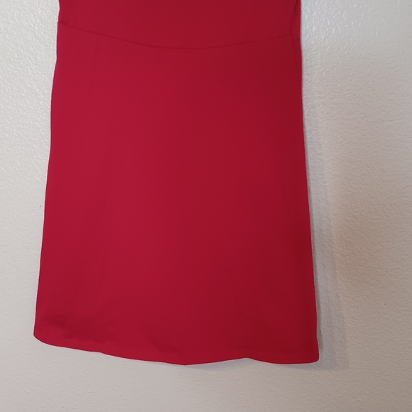 Wonder Nation Red Short Sleeve Dress Girl's Size Large (10-12) - Picture 4 of 9